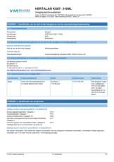 Hertalan KS87 - 310 ML - SDS